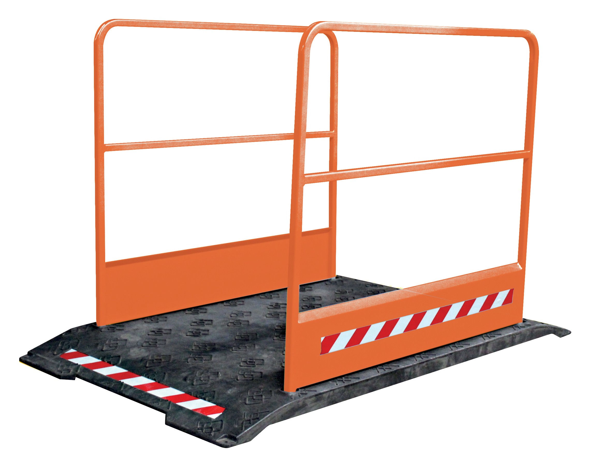 Construction site walkway