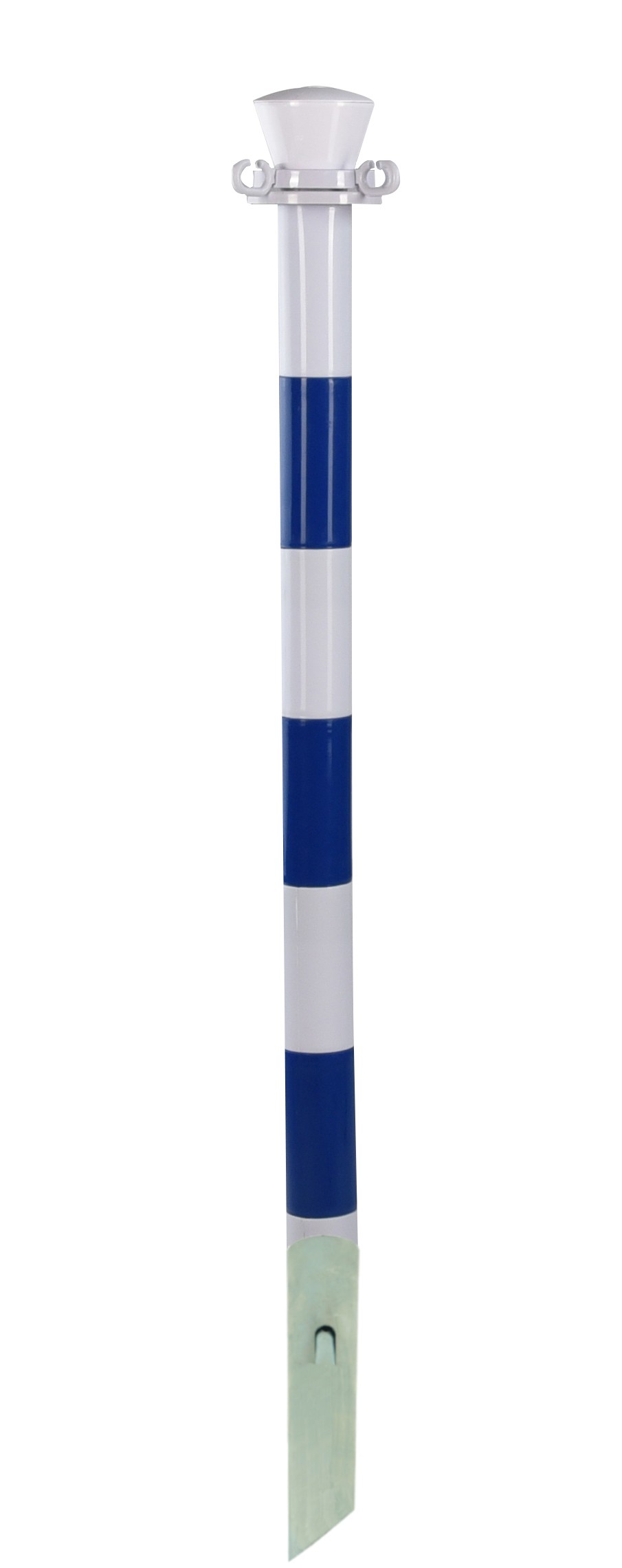 Poteau de balisage plastique à fixer