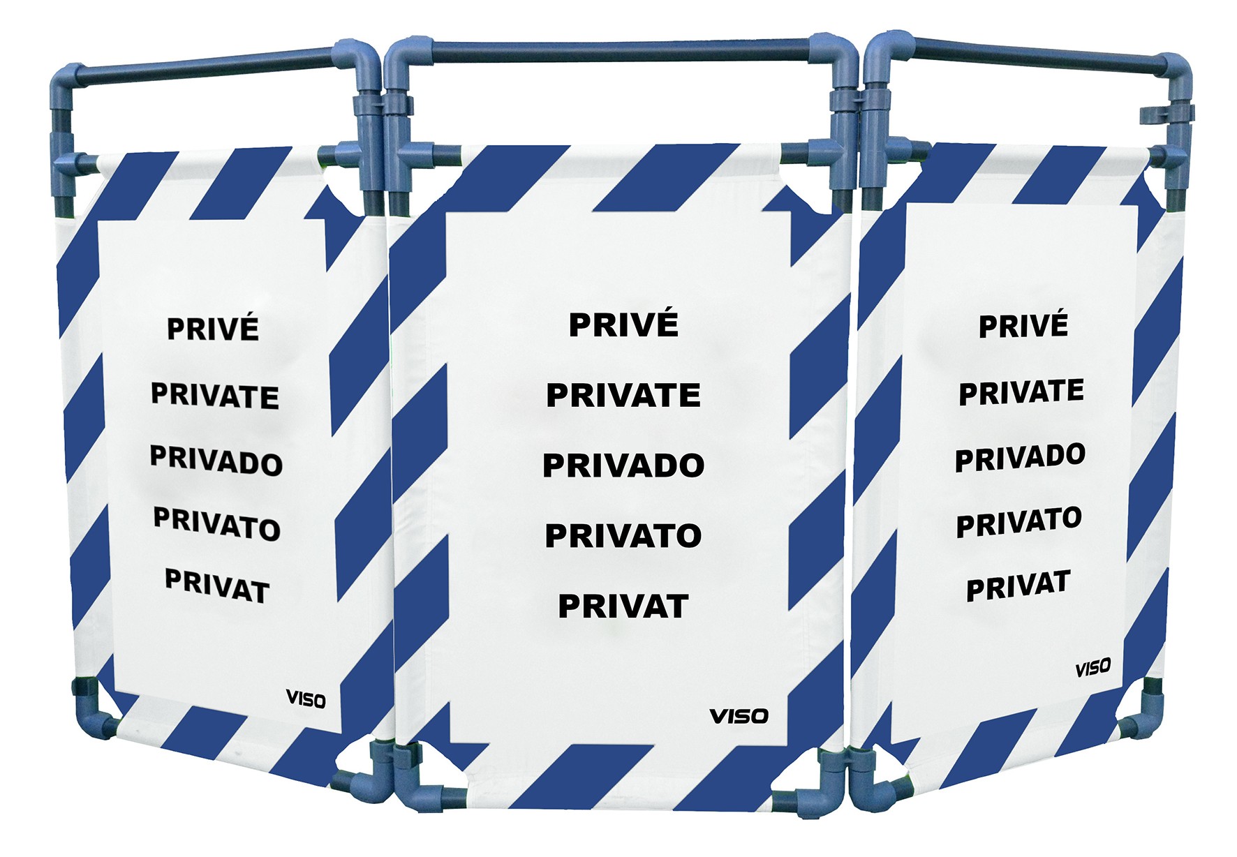 Intervention barrier - 3 panels