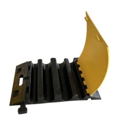 Heavy-duty 4-channel cable protector