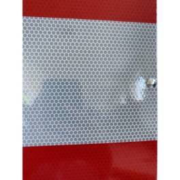 Reflective construction stake