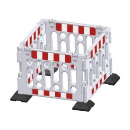 Polypropylene safety barrier