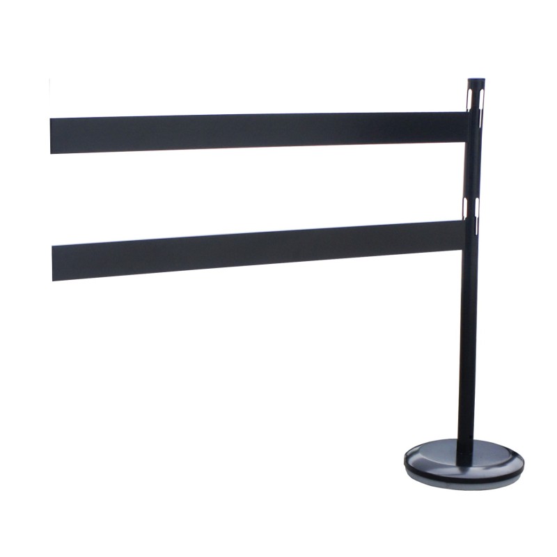 Steel marking post kit with barrier
