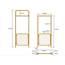 Modular barrier Ø 40mm