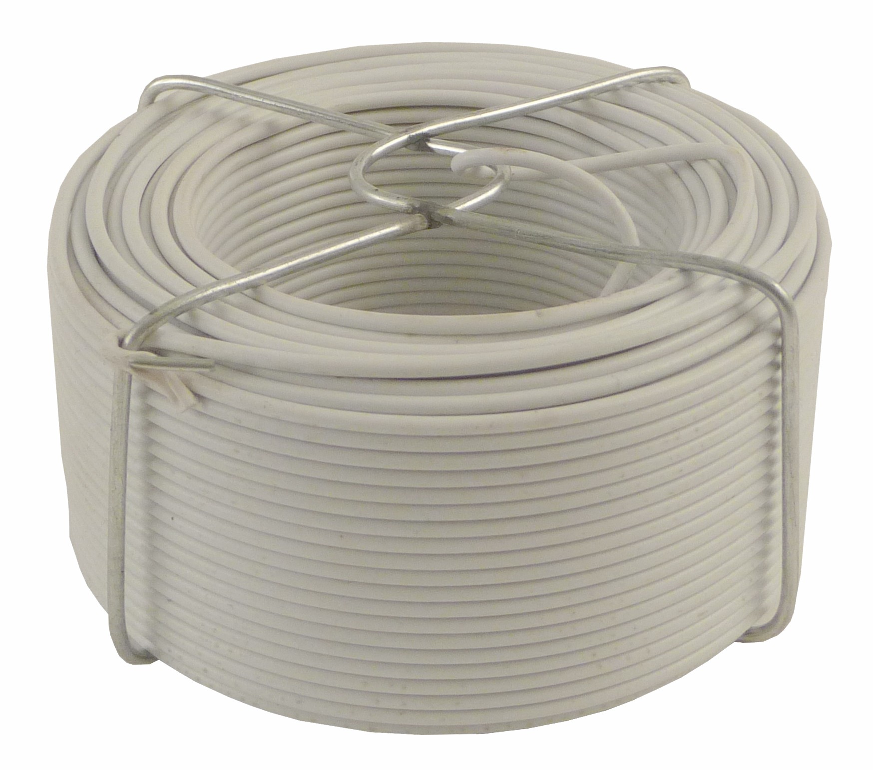Fil d'attache acier plastifié