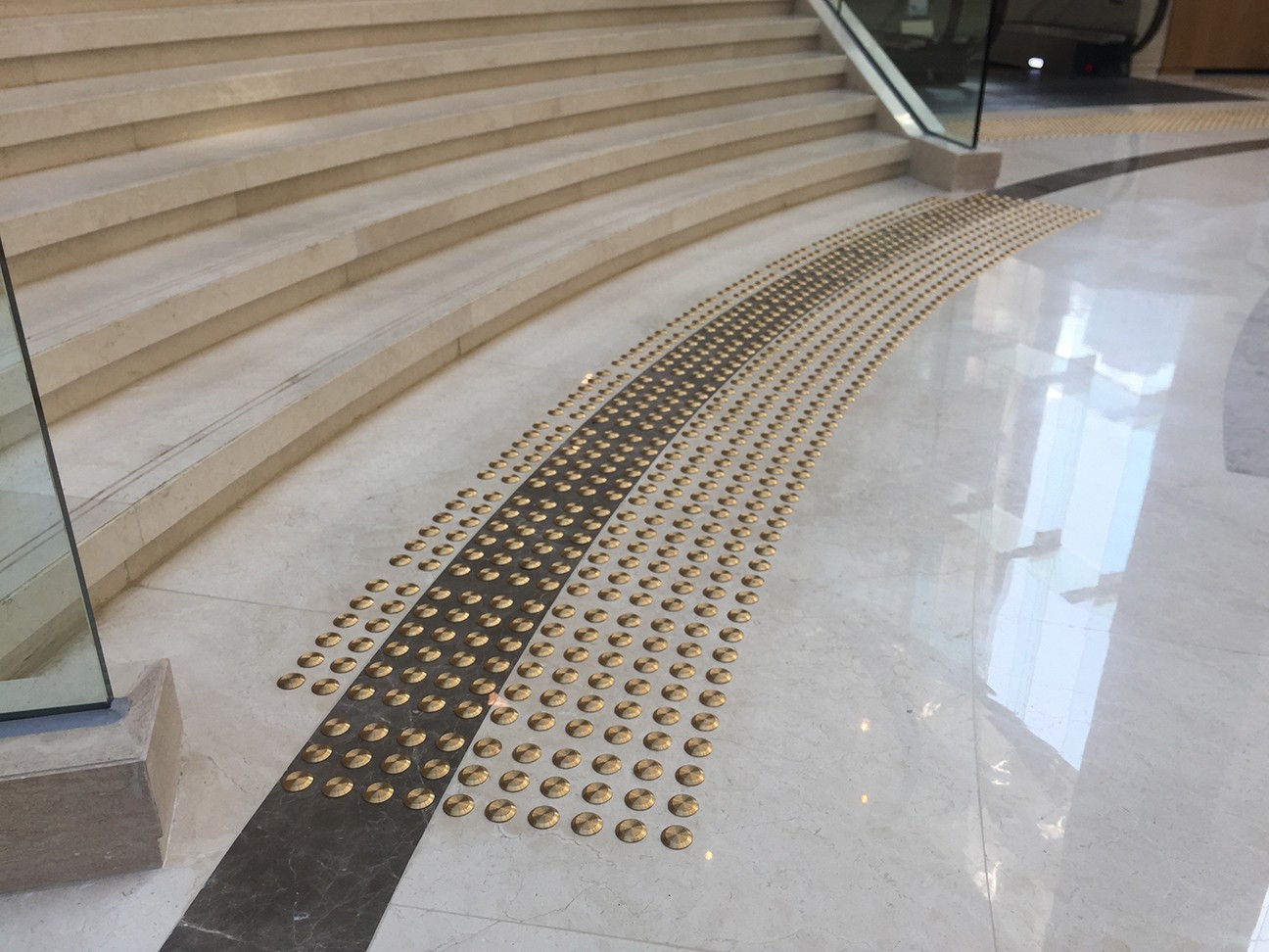 Tactile paving stud 25mm