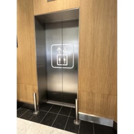 Poteau de protection inox à fixer