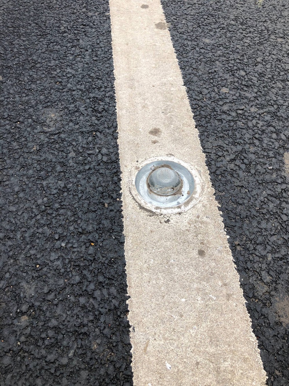 Plot réflecteur en verre 100 mm