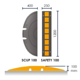 Coussin de ralentissement série safety