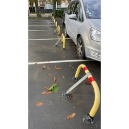 Arceau de parking haute visibilité