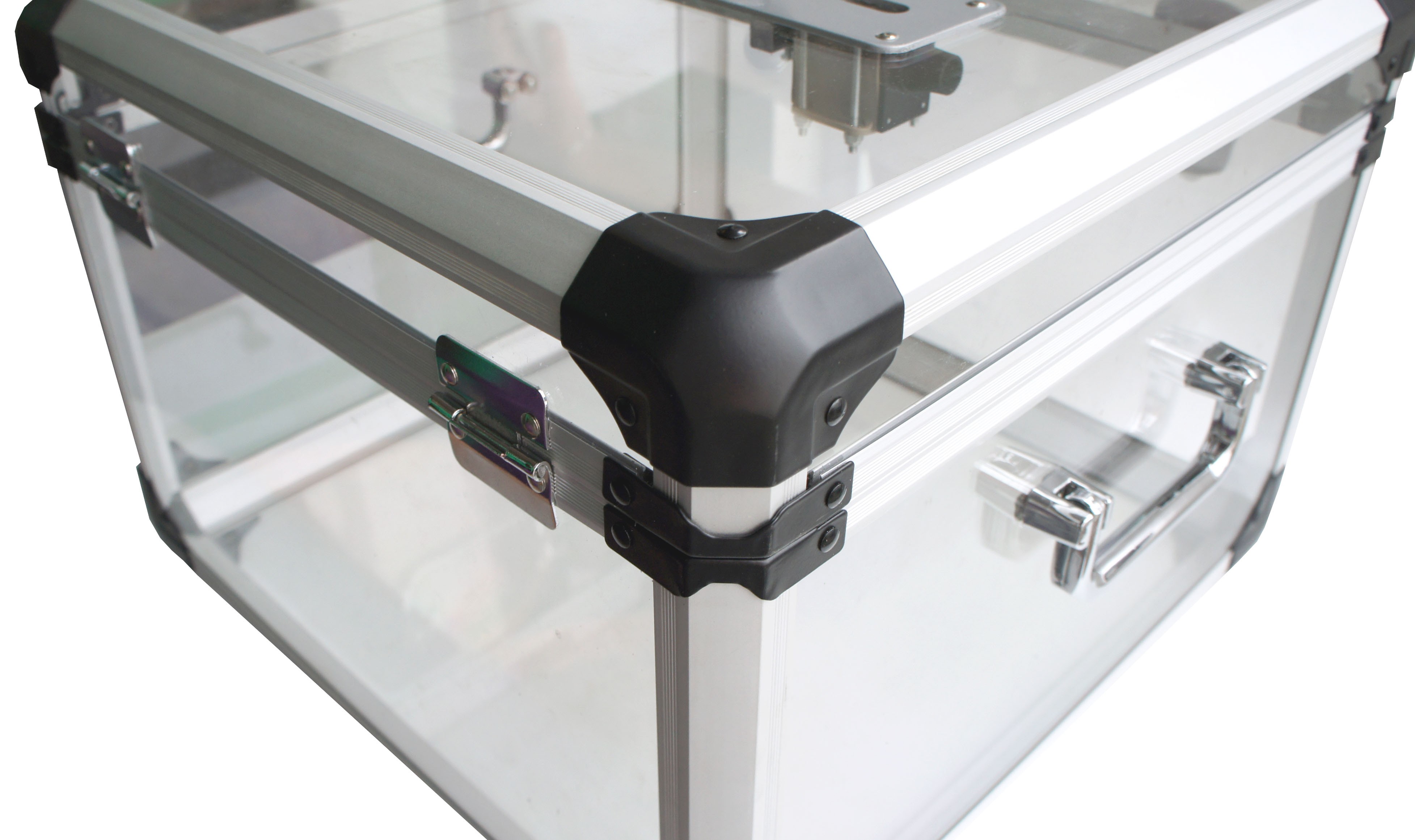 Official ballot box with counter