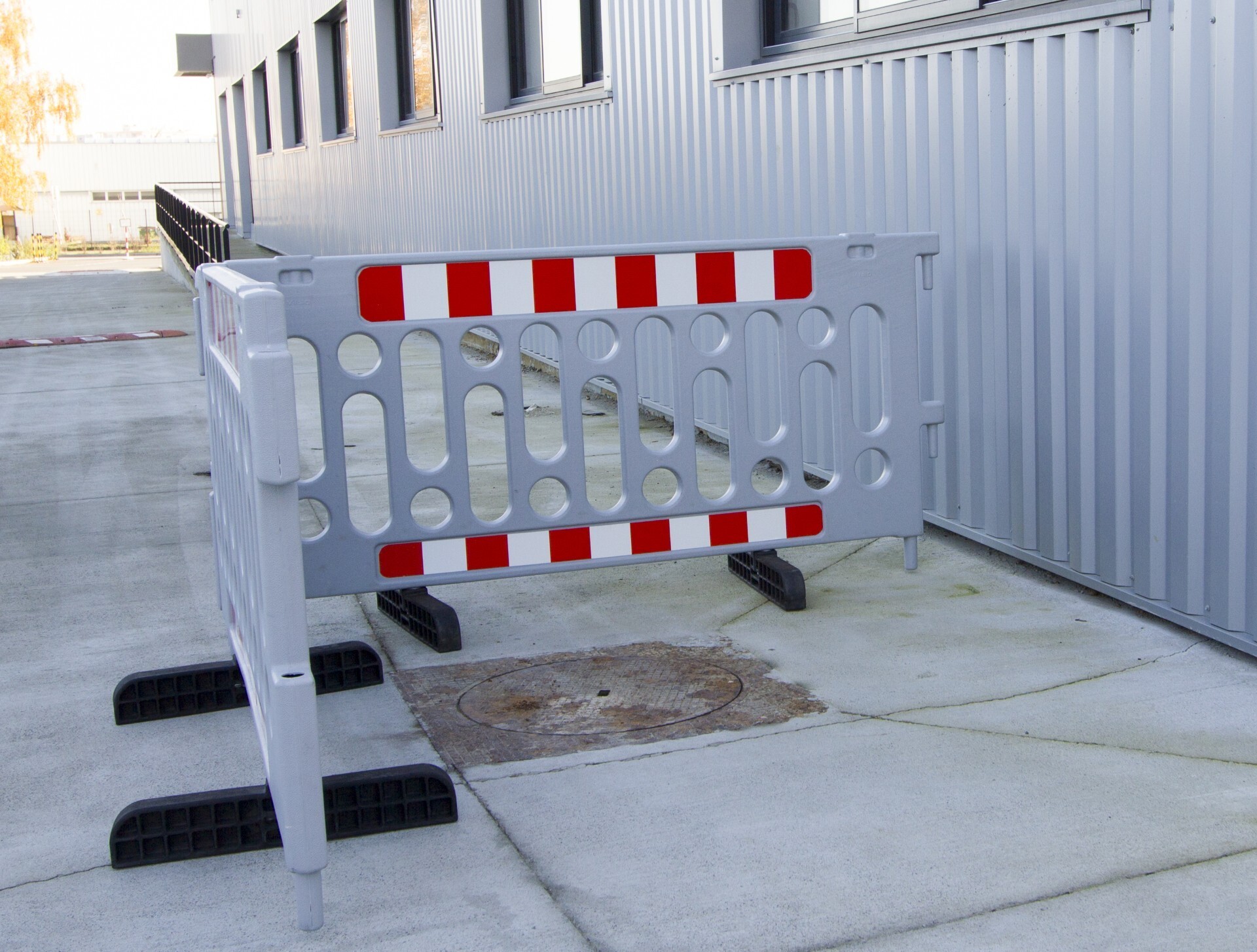 Barrière droite polypropylène 2 m