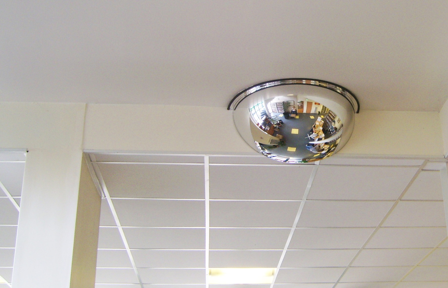 Miroir de surveillance hémisphérique