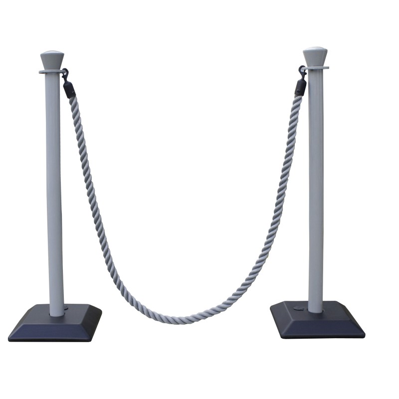 Plastic guidance post with cord
