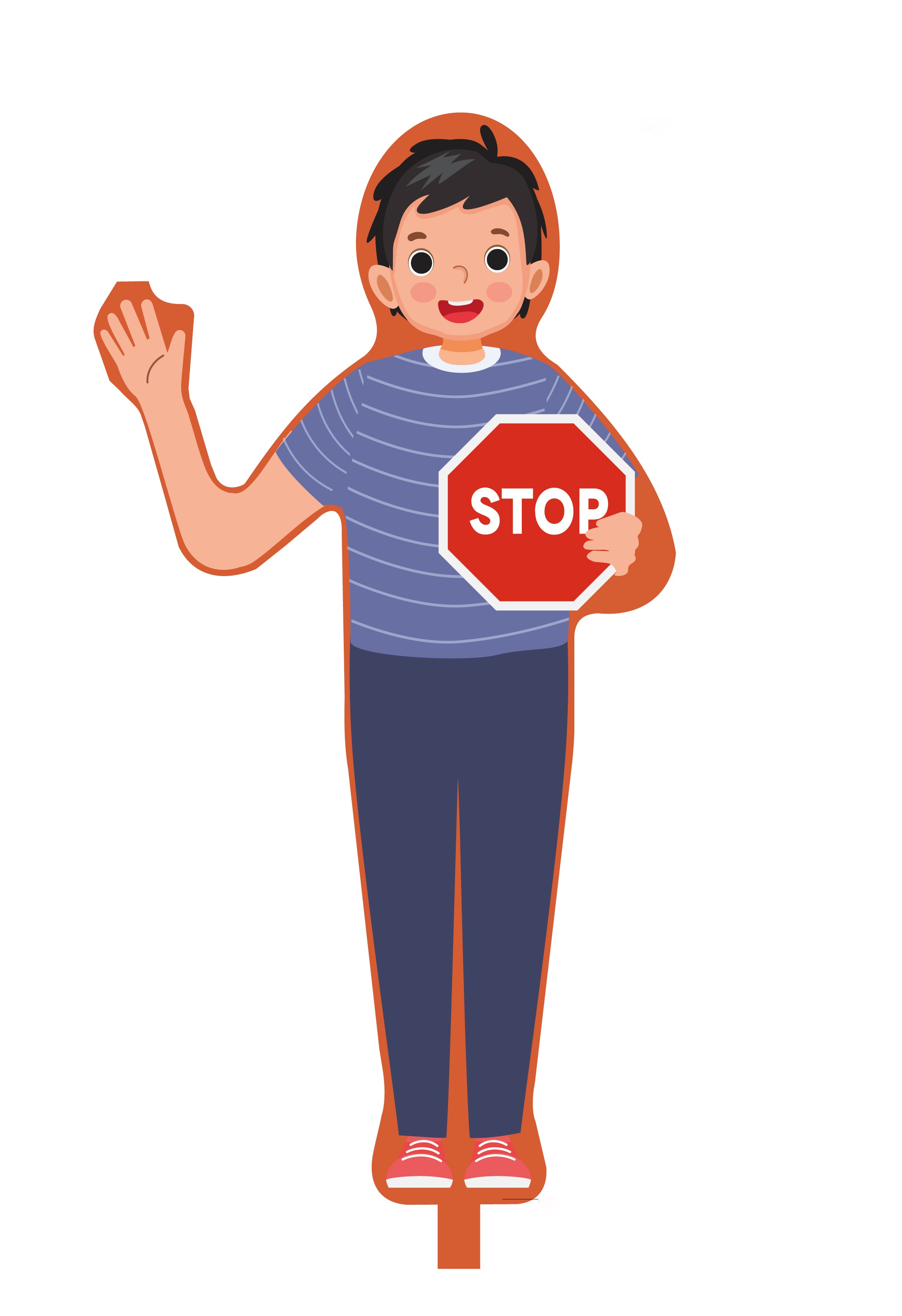 Traffic signal character