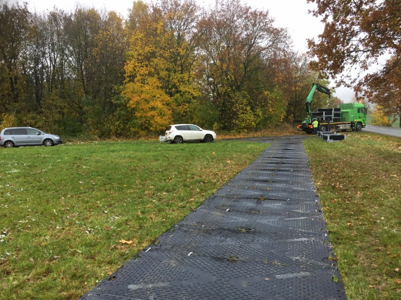 Plaque de roulage temporaire 2,4m - 80 t