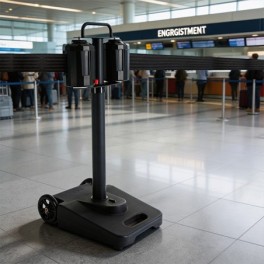 Chariot de délimitation à sangle 15 à 40 M