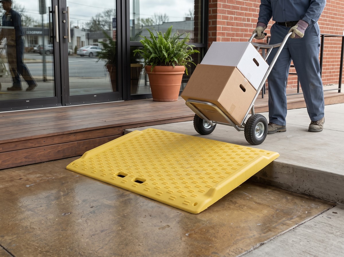 Portable wheelchair access ramp