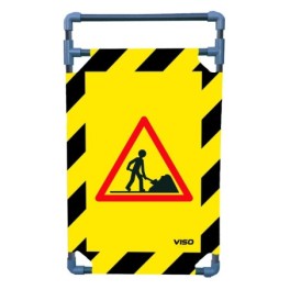 Barrière d'intervention pvc 1000 mm