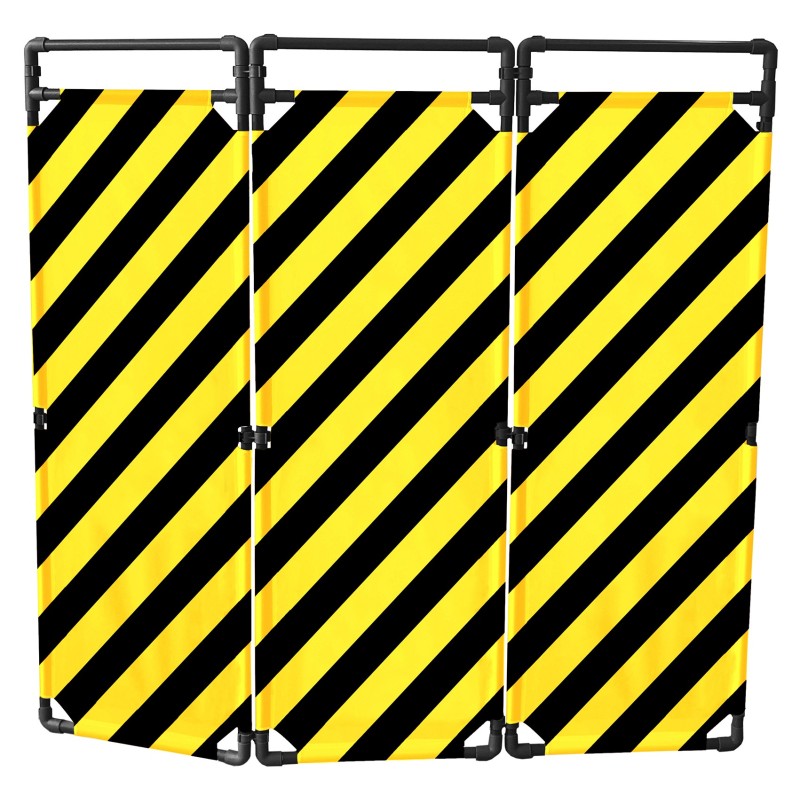 Barrière d'intervention pvc 1800 mm