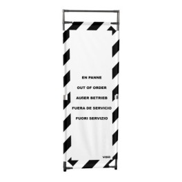 Intervention barrier - 3 panels