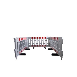 Barrière droite polypropylène 2 m