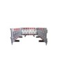 Barrière droite polypropylène 2 m