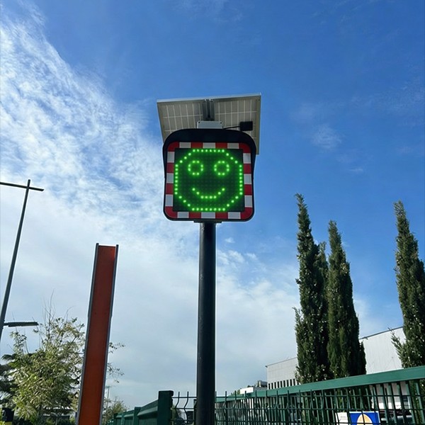 Radar speed display sign