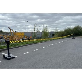 Portable Retractable Belt Barrier 15 to 40 M