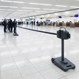 Chariot de délimitation à sangle 15 à 40 M