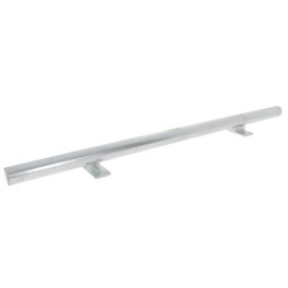 Galvanized steel parking stop