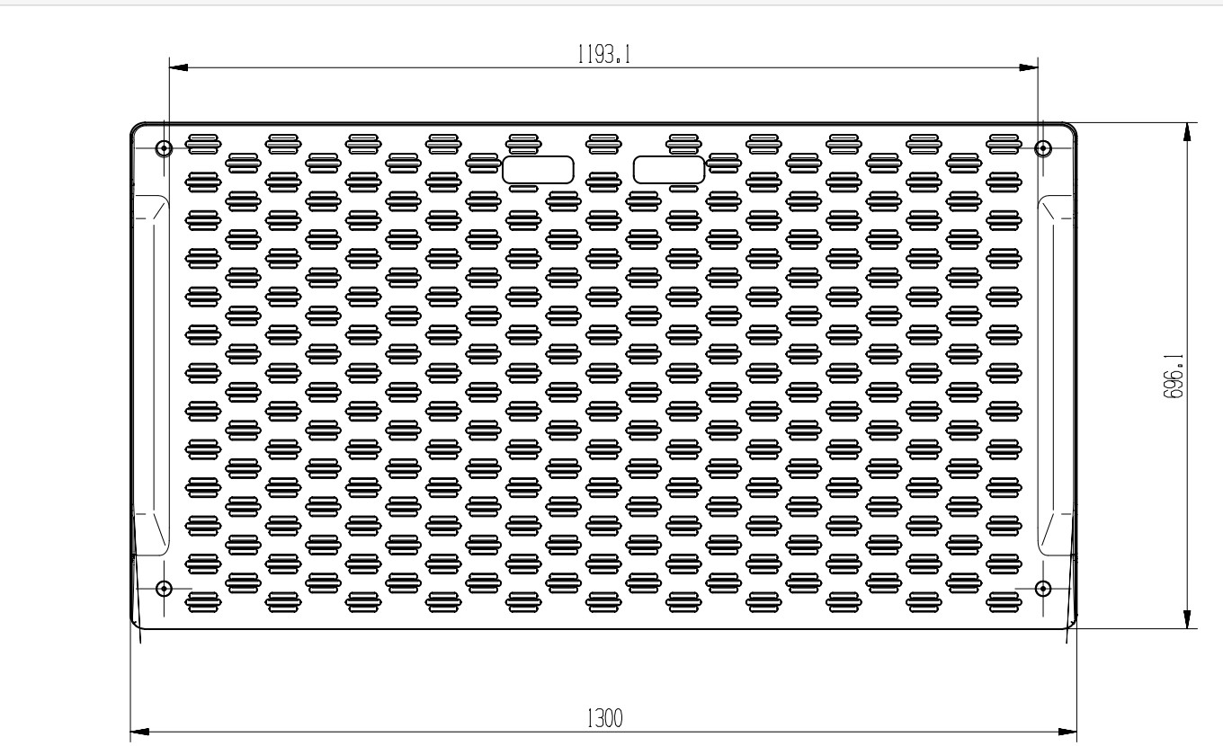 Rampe PMR transportable en polyéthylène - 500kg