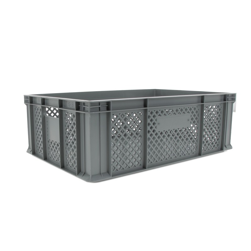 Perforated Euronorm crate