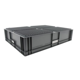 Euronorm handling crate – 800 × 600 mm