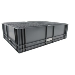 Bac de manutention norme Europe - 800 x 600 mm