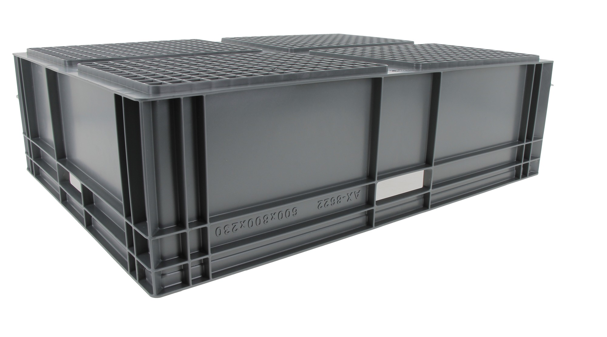 Euronorm handling crate – 800 × 600 mm
