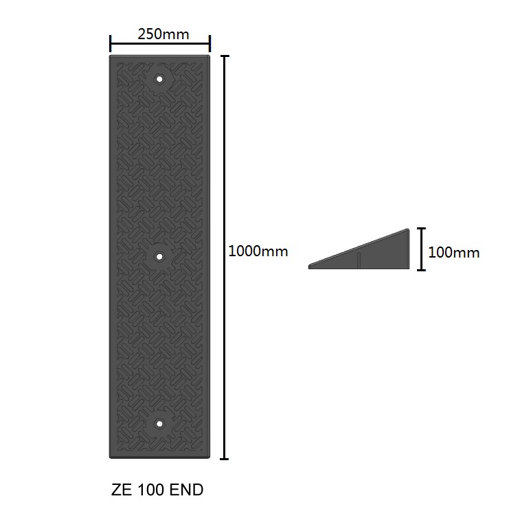 Rampe embout pour ZEBRA 100