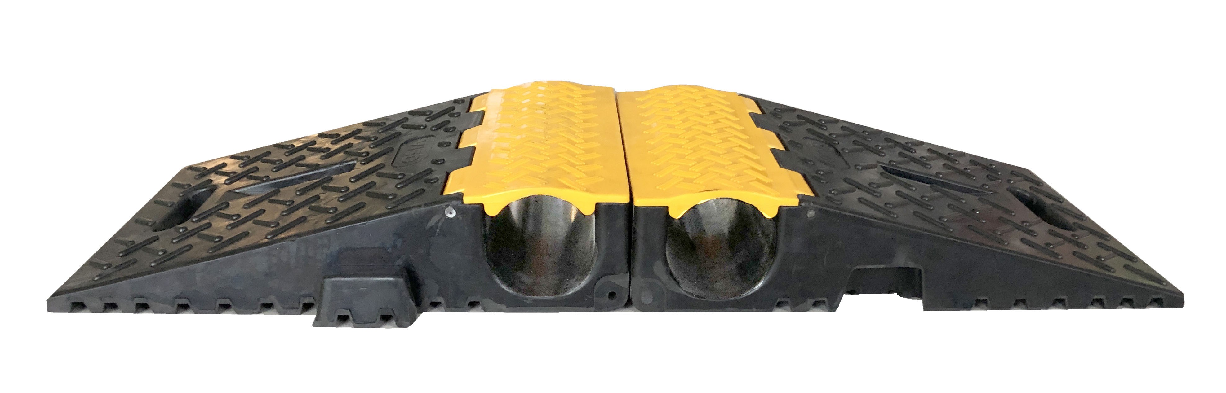 Passe-câble pliable 2 canaux 80mm