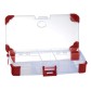 Compartment box with rubber corners - Viso
