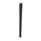 Support post for retractable barrier reel with signaling belt