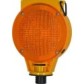 Lampe de chantier clignotante solaire à led à emboiter