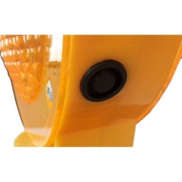 Lampe de chantier clignotante solaire à led à emboiter