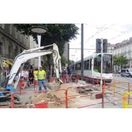 Barrière de chantier acier 1,50 m
