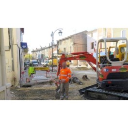 Barrière de chantier acier 1,50 m