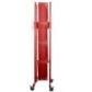 Barrière extensible en acier h 1,60 m x 3m
