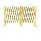 Barrière extensible en acier h 1 m x 4 m