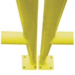 Barrière acier ø 40 mm à platine