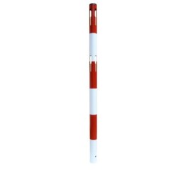 Steel bollard for embedding