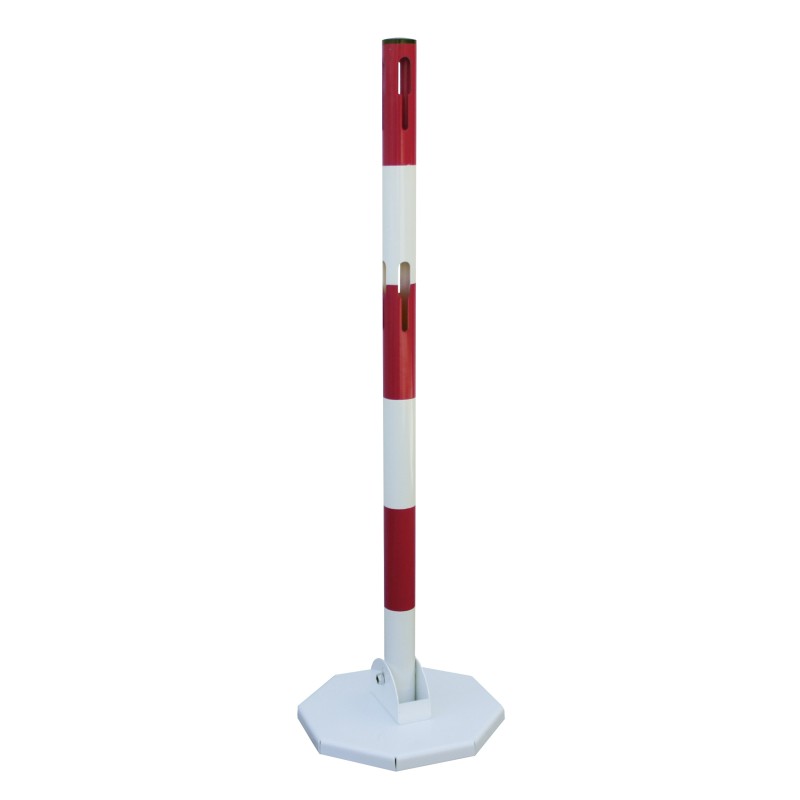 Poteau de balisage repliable