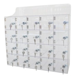 Locker for phones and personal belongings - 20 compartments